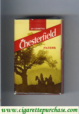 Chesterfield Filter cigarettes yellow